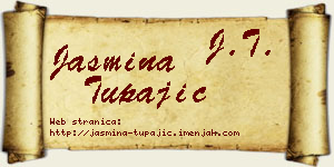 Jasmina Tupajić vizit kartica